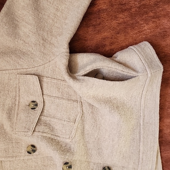 Hunter Light Tan Wool Jacket - Picture 6 of 7